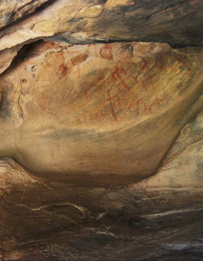 Lagar los Pilones - pinturas rupestres